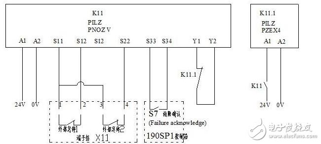 安全繼電器工作原理、接線圖、使用方法